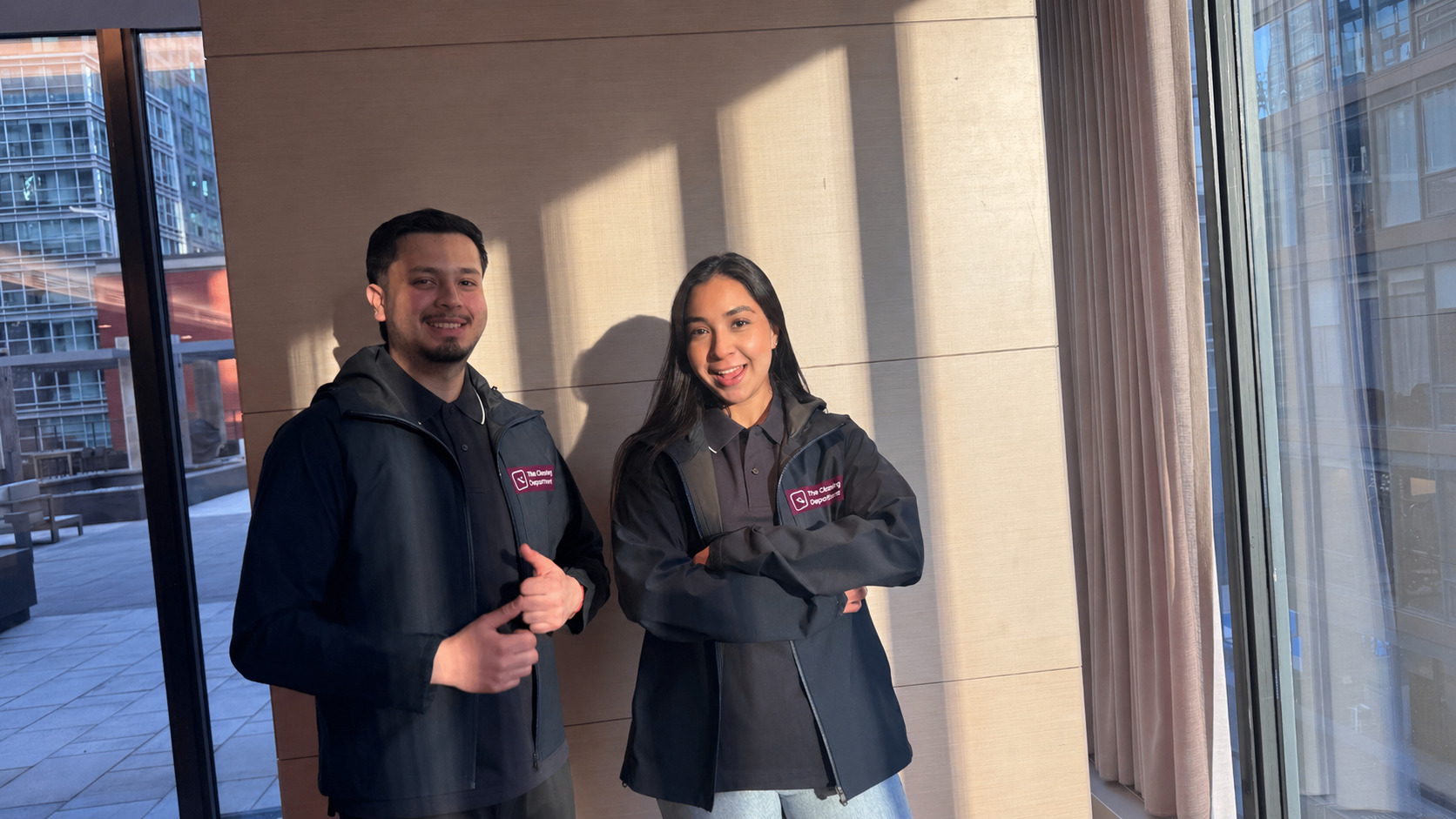 The Cleaning Department family owners
